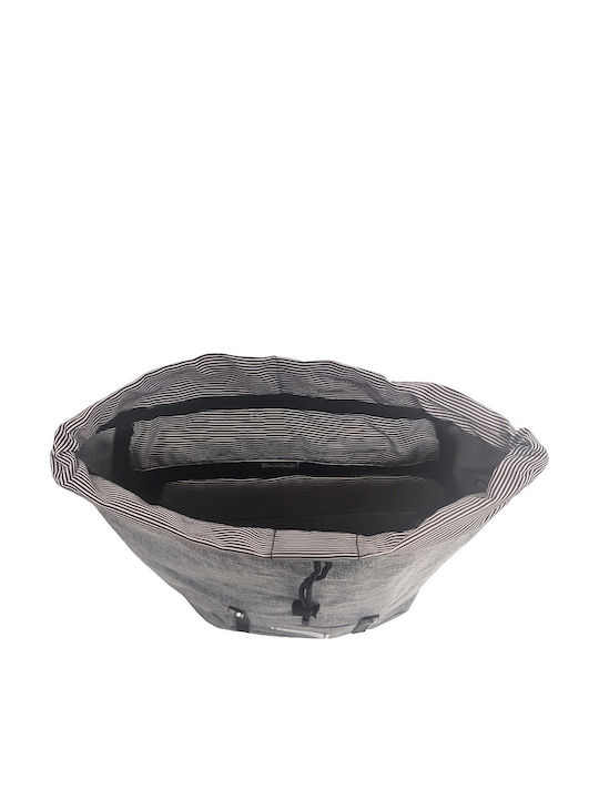 Τσαντα Backpack Fashion Street New York Grey 26x14x38cm