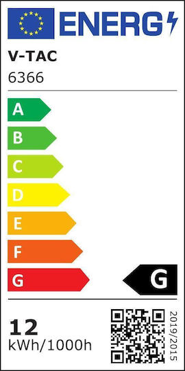 V-TAC Draußen LED-Panel 12W