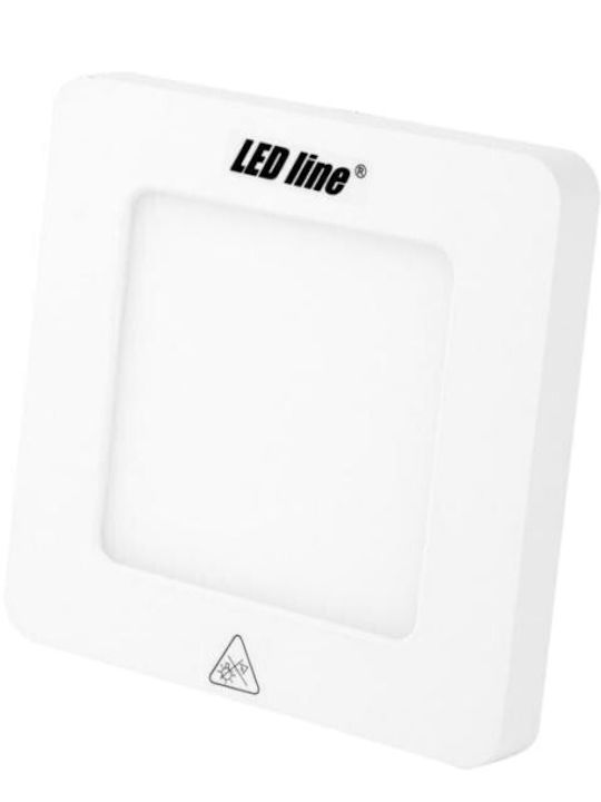 LED line Platz LED Panel 6W mit Natürliches Weiß Licht 4000K