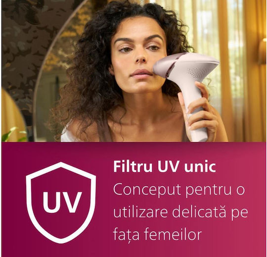Philips Lumea IPL Series 7000 Αποτριχωτική Μηχανή Epilator για Πρόσωπο & Σώμα BRI976/00