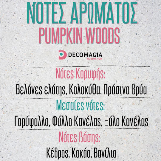 Aromă pentru lumânări săpun Pumpkin Woods