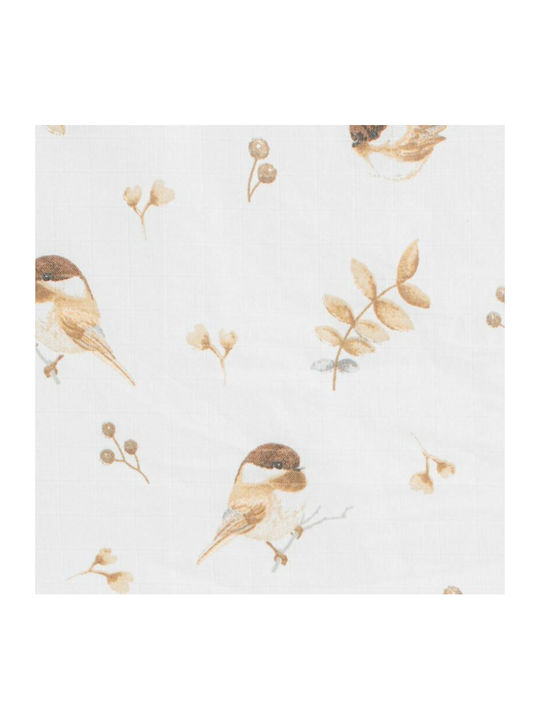 New Baby Multicolour Cotton Burp Cloths 70x80cm 3 Pieces