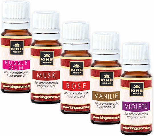 Pachet Special De 5 Uleiuri Aromatice Parfumate Dulci King Aroma