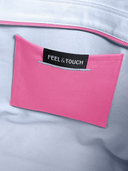 Feel & Touch Caribbean Τσάντα Θαλάσσης Ροζ