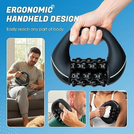 Roller Massage for Neck, Waist, Legs, Body & Hands Anti-Cellulite