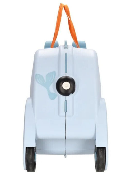 Dugros Kids Cabin Travel Suitcase Light Blue 55cm