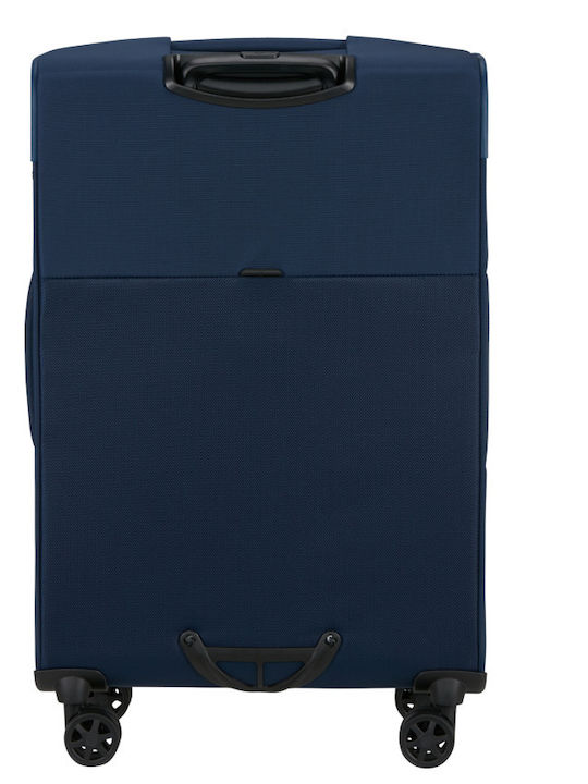 Samsonite Gotwist Medium Suitcase Navy Blue with 4 Wheels Height 68cm