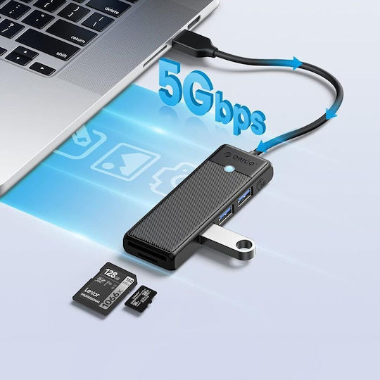 Orico USB хъб 4 порта USB 3.0 с USB-A
