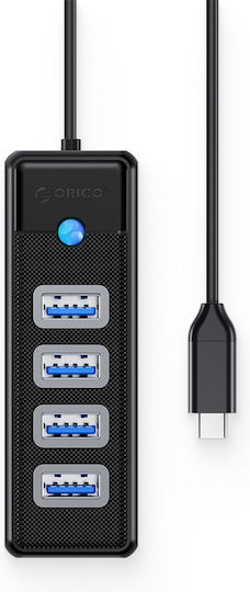 Orico Hub 4 Θυρών USB 3.0 με σύνδεση USB-C