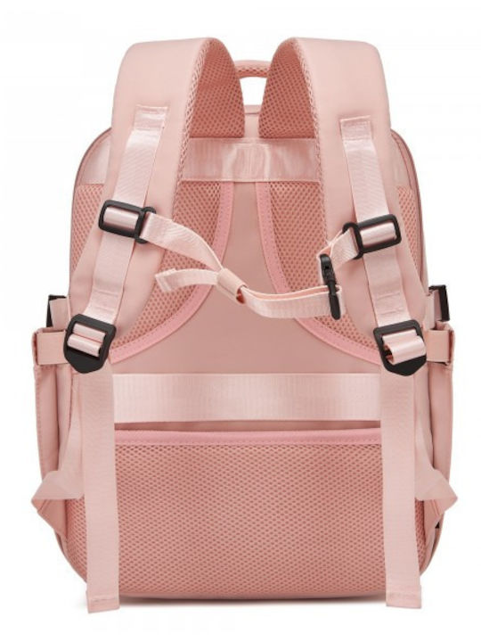 Miss Lulu Раница за лаптоп 15.6" в розов цвят BPK2602-PK