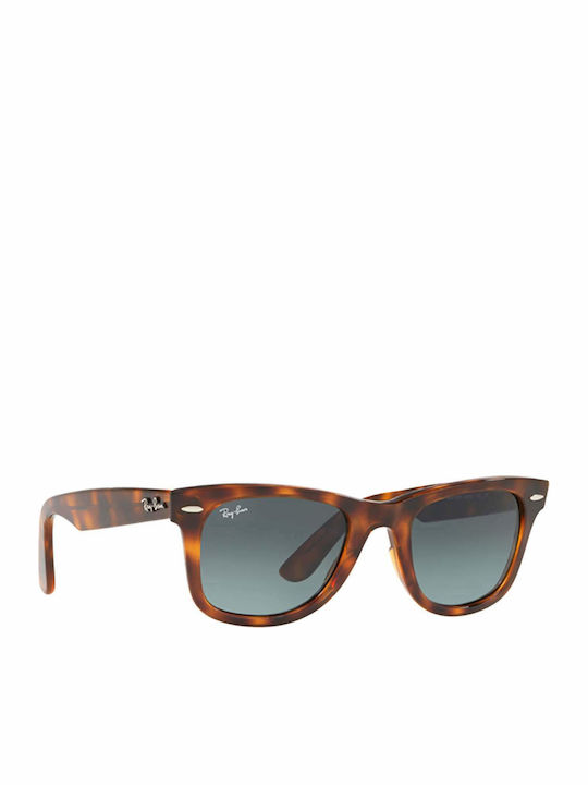 Ray Ban Wayfarer Ease Unisex Γυαλιά Ηλίου με Καφέ Ταρταρούγα Κοκκάλινο Σκελετό και Μπλε Ντεγκραντέ Φακό RB4340 63973M
