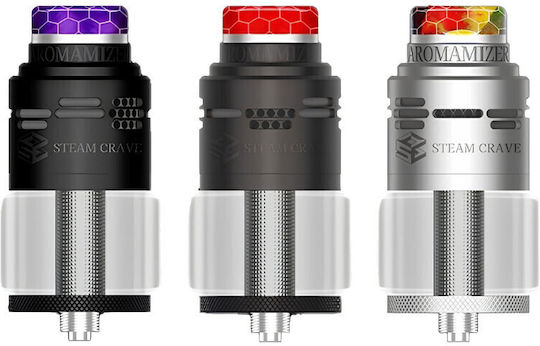 Steam Crave Aromamizer Ατμοποιητής Ηλεκτρονικού Τσιγάρου RDTA 9ml Μαύρο