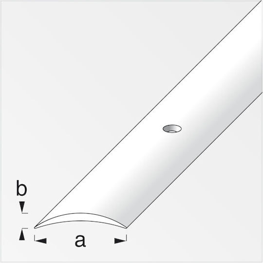 Alfer Aluminium Профил Конектор Алуминий 200x3x0.5см.