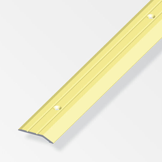 Alfer Aluminium Profil Aluminium für Teppiche 100x3x0.5cm 575008.0007