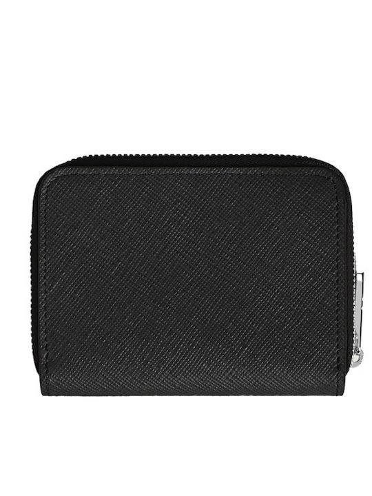Sartorial Leder Herrenbrieftasche Schwarz
