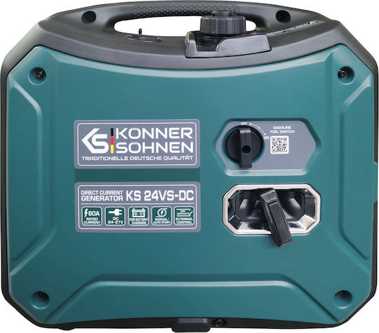 Könner & Söhnen Gasoline Generator Four-Stroke with Manual Starter