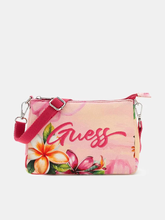 Guess Детска Чанта Плажна Чанта Розова 20x15x8см.