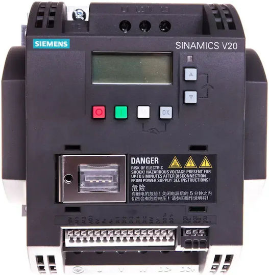 Siemens Sinamics V20 Regulator de viteză Basic Converter 3KW Unfiltered 6SL32105BE230UV0