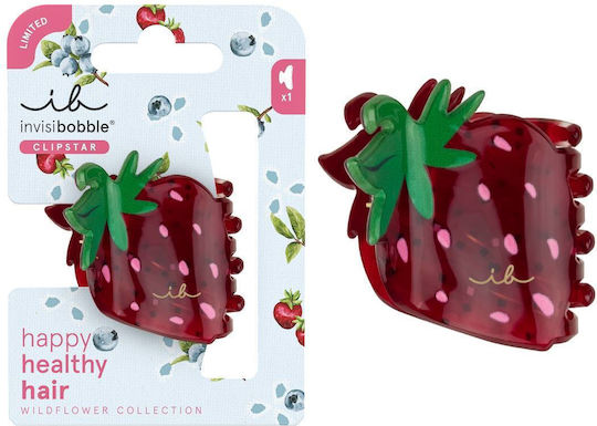 Invisibobble Clipstar Κλάμερ Μαλλιών Wildflower Berry Brighter 1 Τεμάχιο