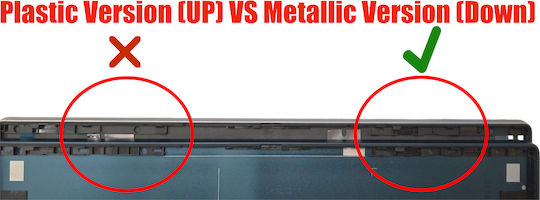 Πλαστικό Laptop Screen Back Cover A Lenovo Ideapad Flex 5-14iil05 81x1 5-14are05 81x2 5-14itl05 82hs 5-14alc05 82hu 5cb0y85292 460.0k10d.0001 460.0k10a.0001 46m0k1cs0003 46m.0k1cs.0003 Blue Κωδ.1-cov1071