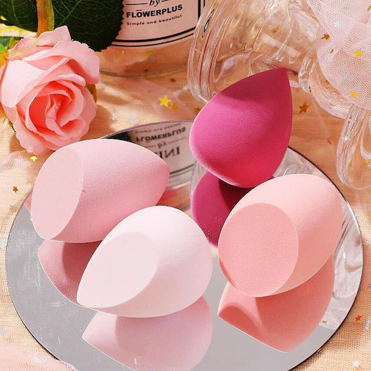 Set with Makeup Sponges for Foundation Beauty 4 Pieces