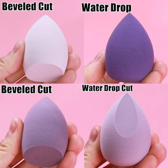 Set with Makeup Sponges for Foundation Beauty 4 Pieces