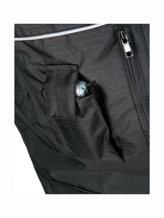 Sioen Bernex Veste De Lucru Pentru Bărbați Cu Benzi Reflectorizante Negru Sioen Bernex Veste De Lucru Pentru Bărbați Cu Benzi Reflectorizante Negru
