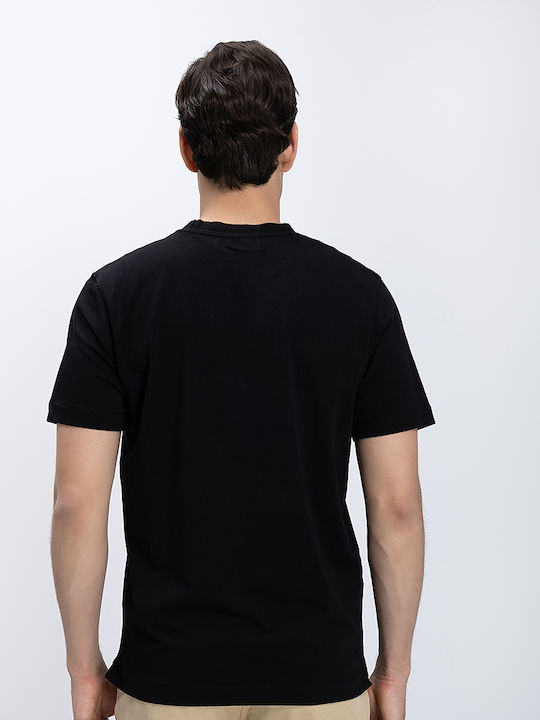 Herrenblusen T-Shirt Schwarz