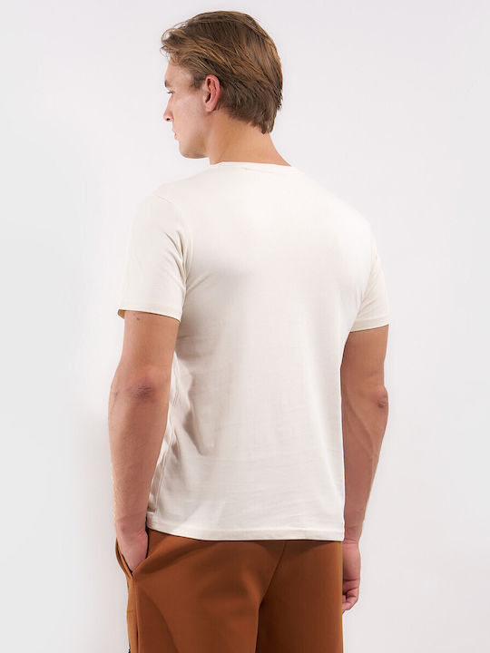 T-shirt Μπεζ