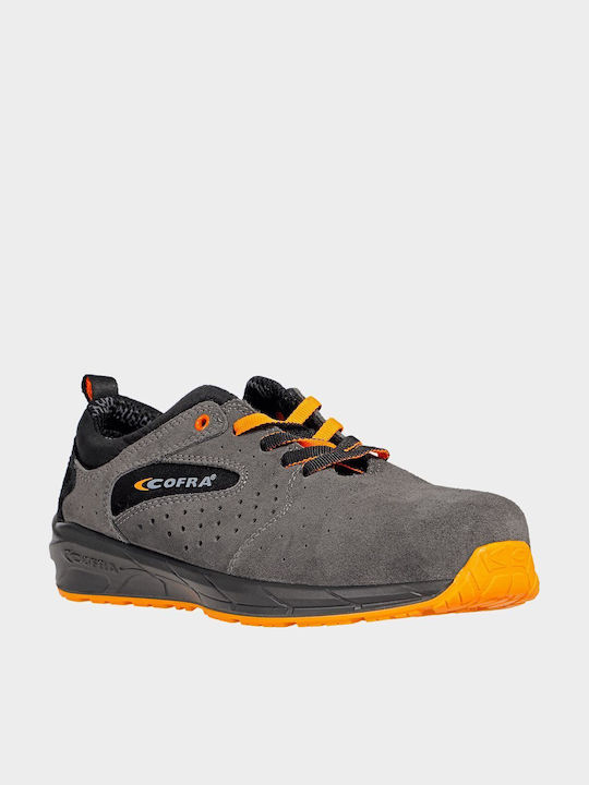 Cofra Work Shoe Orange S1PS with Certification P, FO, SR