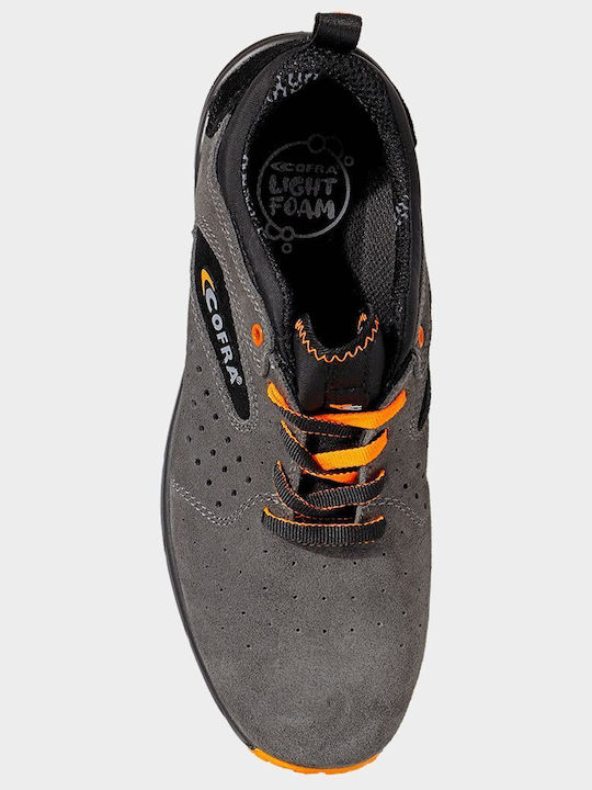 Cofra Work Shoe Orange S1PS with Certification P, FO, SR