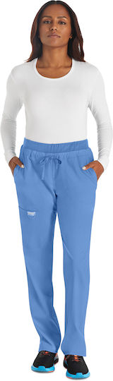 Cherokee Pantaloni medicali pentru femei Albastru deschis