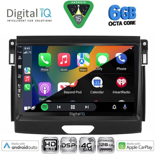 Digital Iq Bxf 17172a_cpaa 9inc Multimedia Tablet Ford Ranger Mod 2015-2018