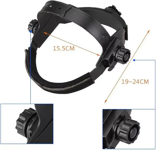 Electronic Welding Helmet Black