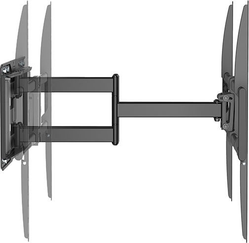 Superior 188-0090 Wall Mounted TV Mount With Extension Arm Up To 105 Silver