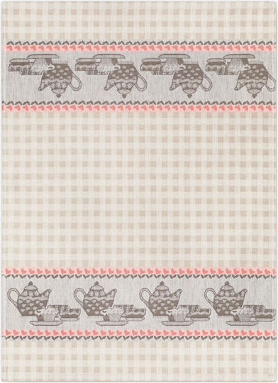 Zwoltex από 100% Βαμβάκι σε Μπεζ Χρώμα 50x70cm