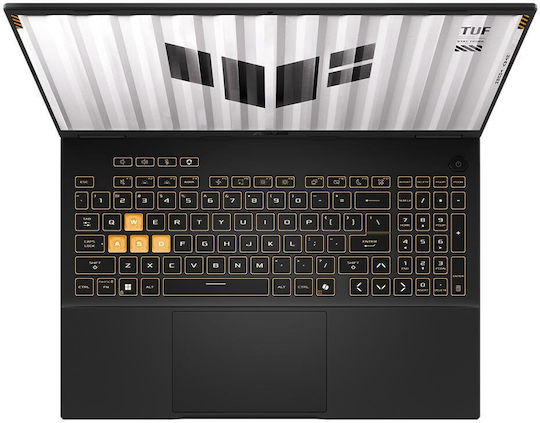 Asus Tuf Gaming F16 FX608JHI-TU203W 16 Zoll IPS FHD+ 144Hz i5-14450HX 16GB 512GB SSD GeForce RTX 5050 Windows 11 Startseite Jaeger Grau Internationales Englisch Tastatursprache