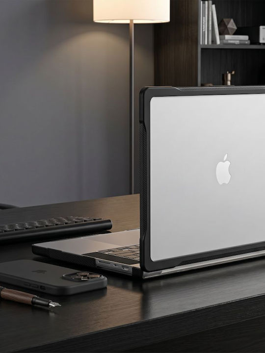 Tech-Protect Θήκη για Laptop MACBOOK PRO 16 M1-M5 / M5 PRO / M5 PRO MAX 2021-2026 σε Μαύρο χρώμα F5906302324521