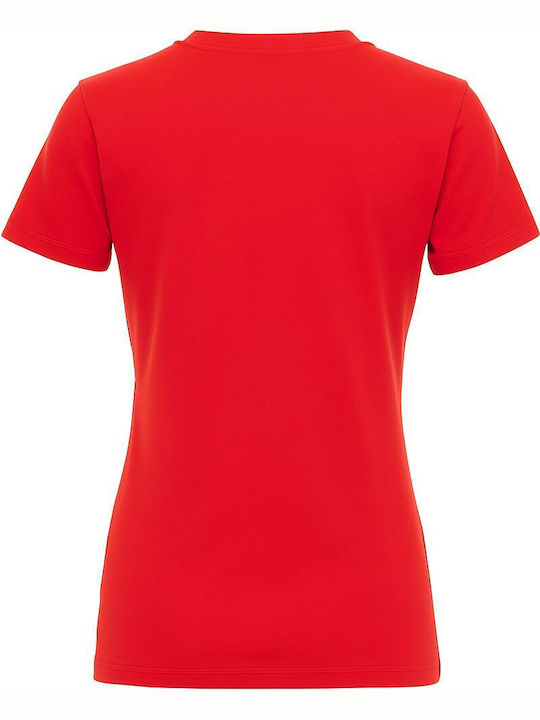 Payper Γυναικείο Διαφημιστικό T-shirt Κοντομάνικο Red Payper Γυναικείο Διαφημιστικό T-shirt Κοντομάνικο Red