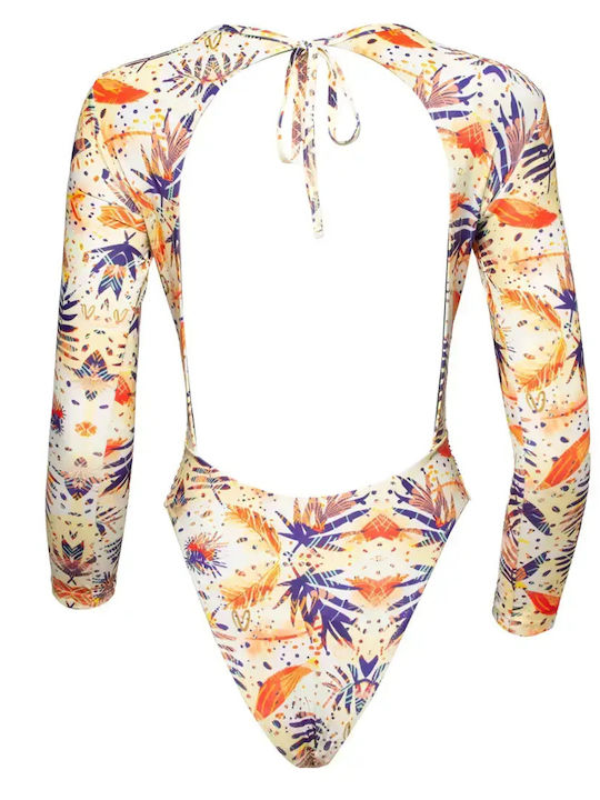 Yellow One Piece Swimsuit