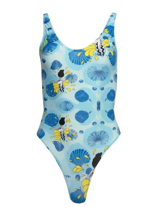 One Piece Swimsuit Waveplay