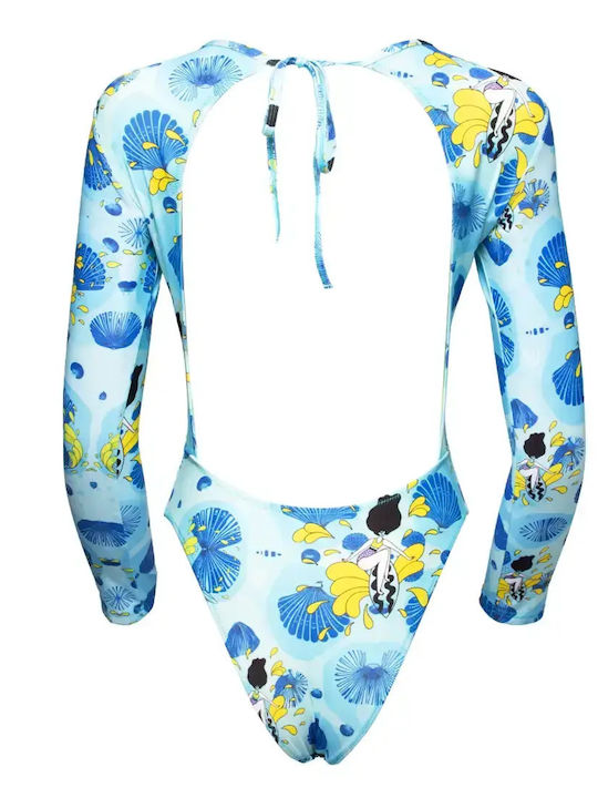 One Piece Swimsuit Waveplay