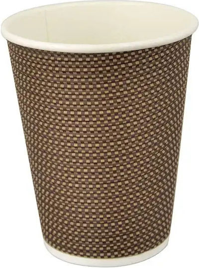 THalassinos Einweggeschirr Papier Gold 350ml 25 Stück EM.7324