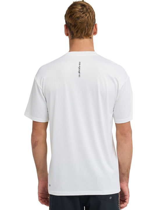 Quiksilver Everyday UPF 50 Αντηλιακή Μπλούζα Λευκή Quiksilver Everyday UPF 50 Αντηλιακή Μπλούζα Λευκή