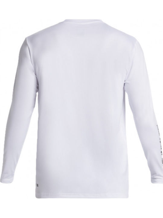 Quiksilver Everyday UPF 50+ Men's Long Sleeve Sun Protection Shirt White