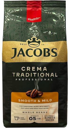 Jacobs Cafea Espresso Arabica Crema Boabe 1kg