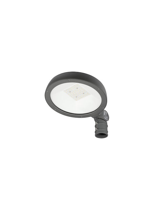 LED line Ac T3 Φωτιστικό Οροφής Εξωτερικού Χώρου με Ενσωματωμένο LED σε Γκρι Χρώμα