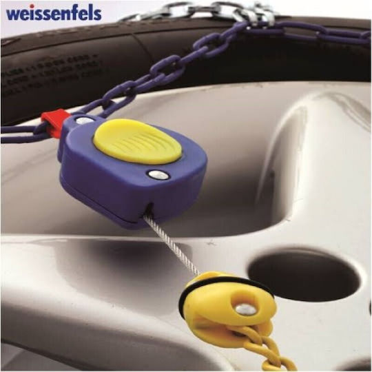 Weissenfels Anti Skid Chains 9mm Passenger Car 2 Pieces NM31120