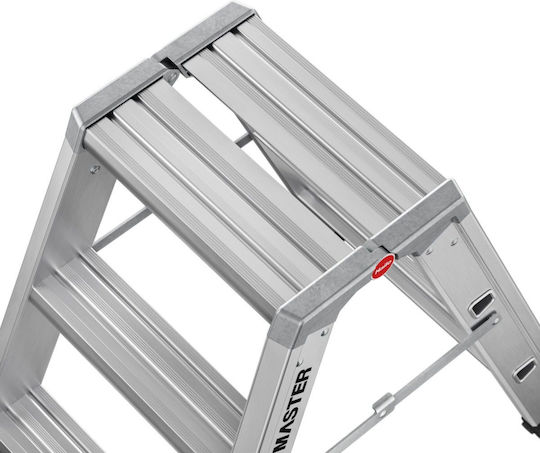 Hailo Hailo Aluminum Step Ladder 3 Steps 24cm