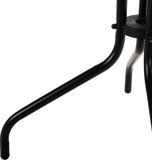 Garten- und Outdoor-Möbelsets Τραπεζαρίας Εξωτερικού Χώρου Laura 3 Stück Μαύρο